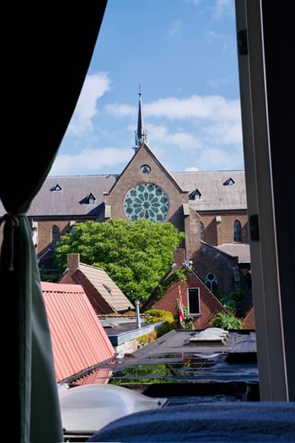 Uitzicht op de Grote Kerk